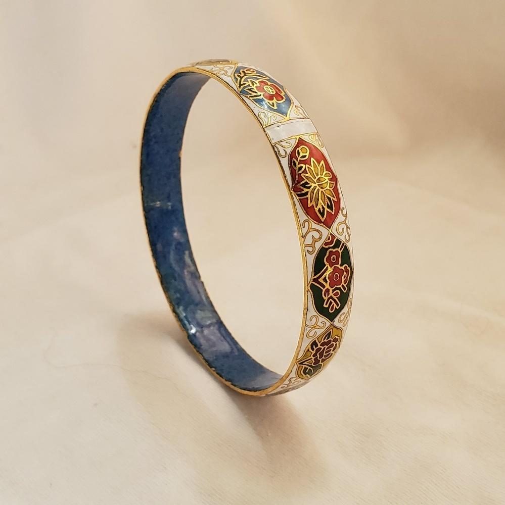 Vintage Enamel Bracelet
